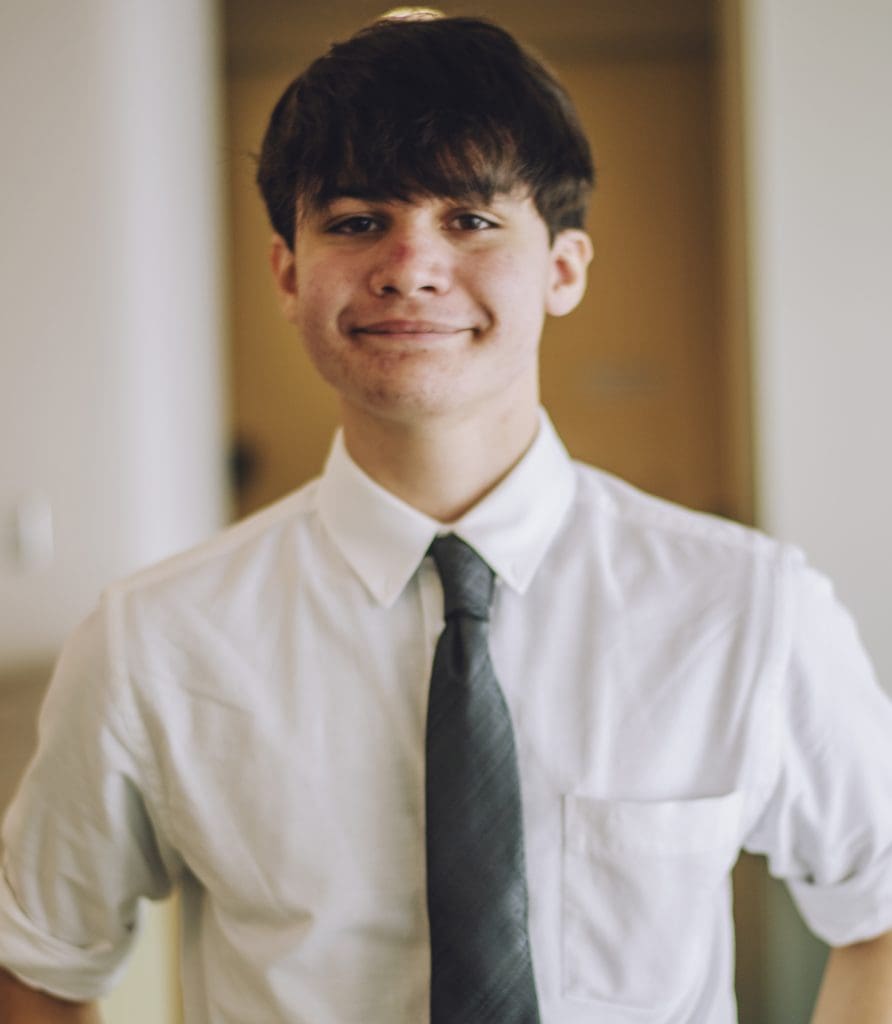 Jacob Downey, editor for Teens in Print Arts & Entertainment section