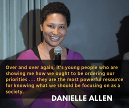 Danielle Allen Panel Quote