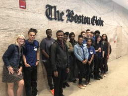 globe student group shot