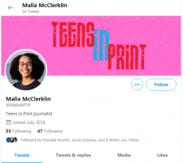 Malia twitter header