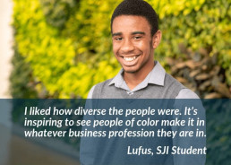 Networking Breakfast Lufus Quote