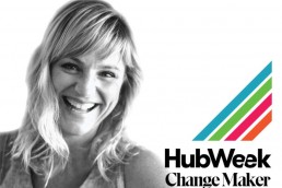 Sarah poulter as hubweek change maker