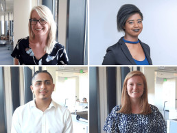 Scarlett, Jasmine, Elvis, and Annie headshots