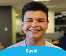 David - Student smilng