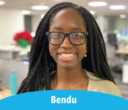 Bendu student smiling