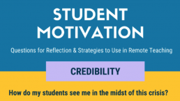 Student Motivation - screenshot of newsletter