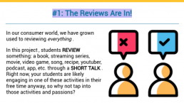 screenshot of newsletter