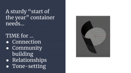 slide with text and image