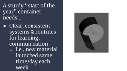 slide with text and image