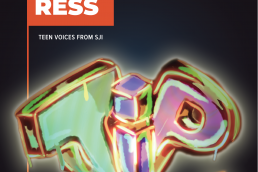 Image of magazine cover that reads 